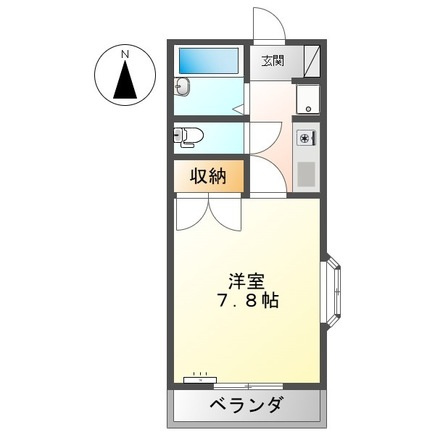 ユースパレス土井の間取り|間取図