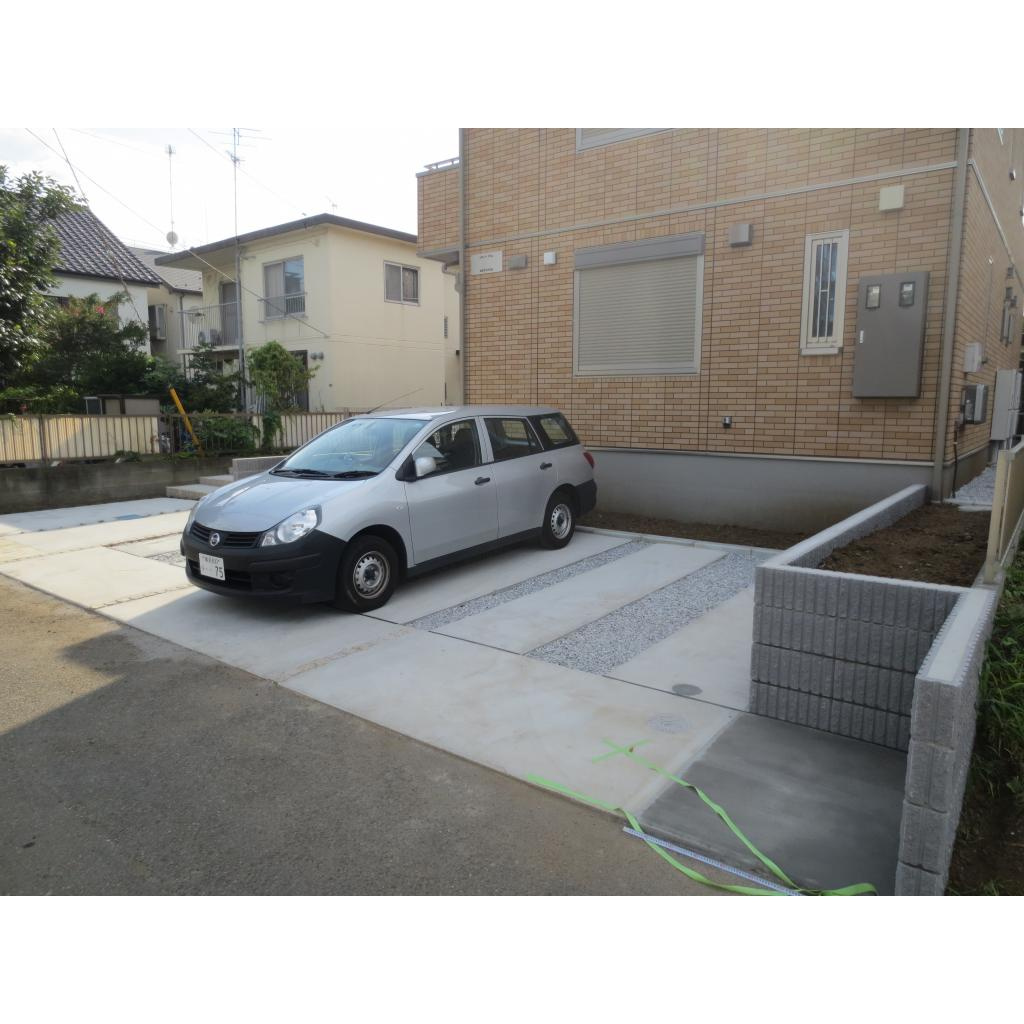 ハイムＵの駐車場