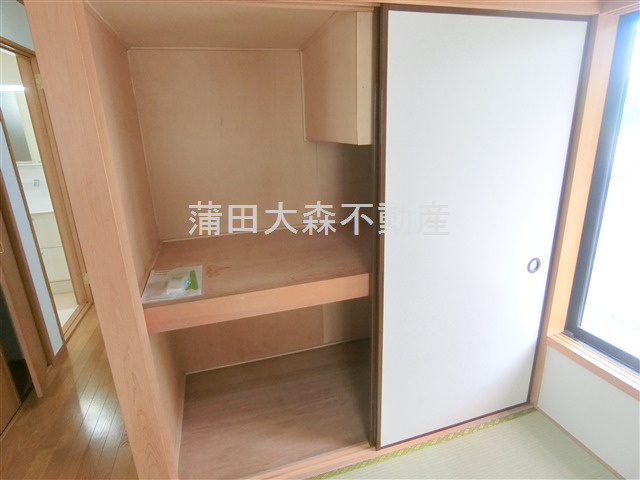 西蒲田2丁目戸建の収納