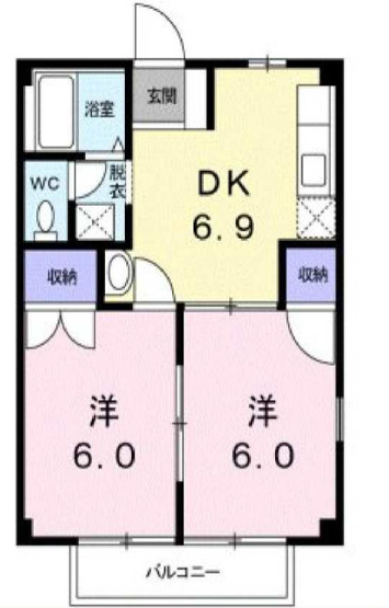 【間取り】 | ドミエルひばりが丘