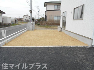 【庭】 | 矢吹町一本木新築一戸建て7棟 | お庭の付いた物件です