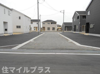 【前面道路含む現地写真】 | 矢吹町一本木新築一戸建て7棟 | 前面道路含む現地写真です