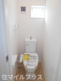 【トイレ】 | 矢吹町一本木新築一戸建て7棟 | 落ち着いたトイレです