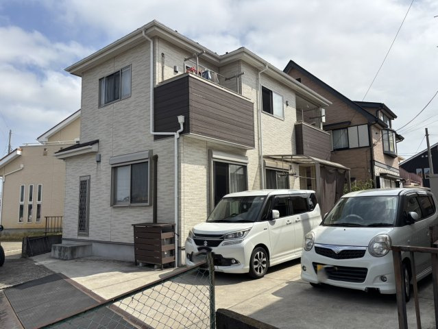 野田市次木　中古戸建　平成29年築の外観|スタイリッシュな外観です(^^)/				
