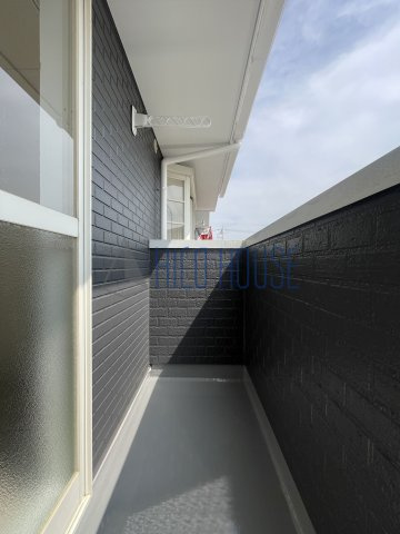 シャトーヒルマのバルコニー