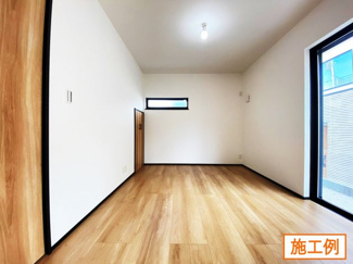 【内観：施工例】 | 戸塚（深谷町7）　全2棟（B号棟） | 同施工会社施工例（洋室）