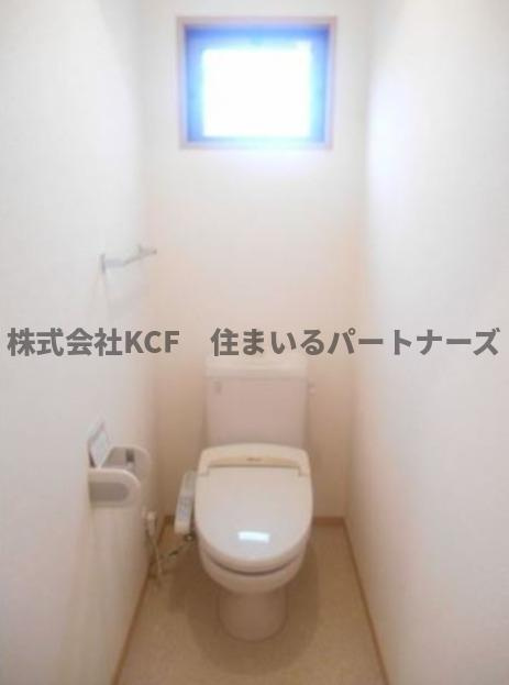 ハウスフリーデⅢのトイレ|シンプルで使いやすいトイレです