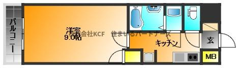 リファレンス久留米駅前の間取り