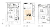 板橋区中台１丁目　新築戸建て　C号棟の画像