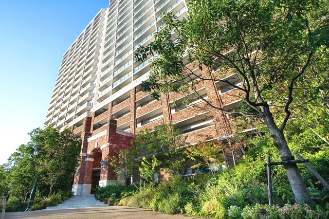 リバーガーデン福島 木漏れ日の丘 AB棟の外観