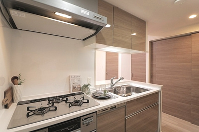 リバーガーデン福島 木漏れ日の丘 AB棟のキッチン