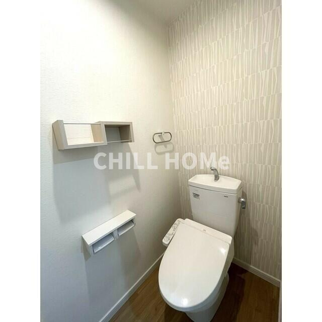 ベルデュールⅠのトイレ|当社、チルホームのHPもご覧ください(^^)/物件情報多数♪