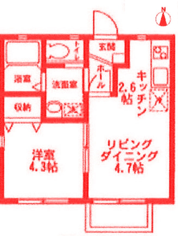 ソレイユ港南の間取り