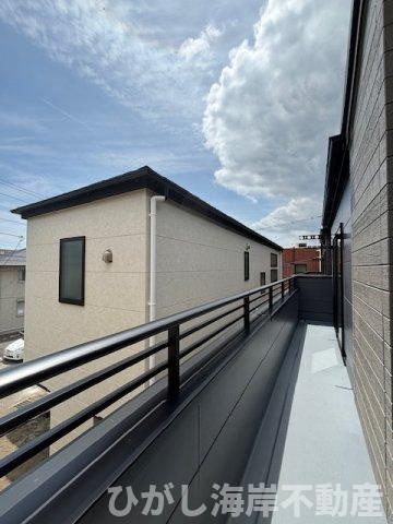 平塚市袖ヶ浜　新築戸建　全３棟の外観パース|イメージパスですので実際のものと多少異なります　

