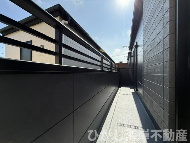 平塚市袖ヶ浜　新築戸建　全３棟のバルコニー|バルコニー