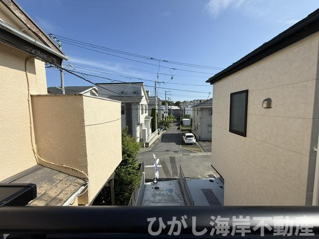 平塚市袖ヶ浜　新築戸建　全３棟の展望|バルコニーからの眺望
