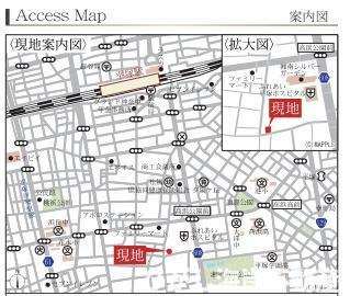 平塚市袖ヶ浜　新築戸建　全３棟の地図|カーナビ入力　神奈川県平塚市袖ヶ浜1-34付近