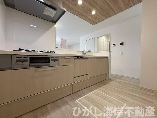平塚市袖ヶ浜　新築戸建　全３棟のキッチン|キッチンスペース