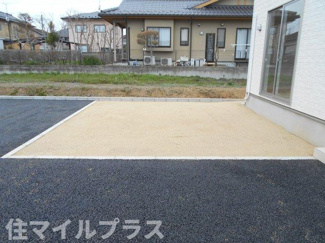 【庭】 | 矢吹町一本木新築一戸建て7棟 | お庭の付いた物件です