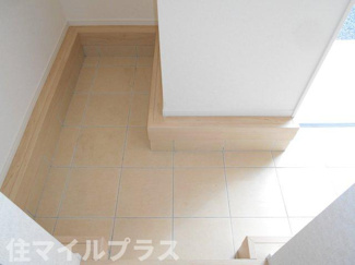 【玄関】 | 矢吹町一本木新築一戸建て7棟 | ゆったりとした玄関です