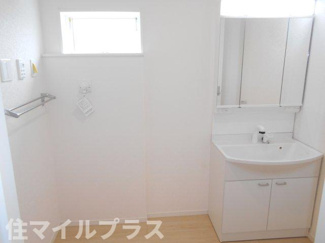 【独立洗面台】 | 矢吹町一本木新築一戸建て7棟 | 独立洗面台、朝の身支度には欠かせません