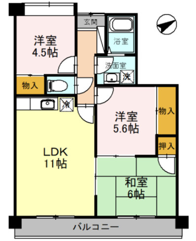 【間取り】 | メゾンアザレア