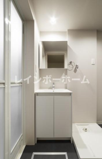 pavillon honnêteの独立洗面台