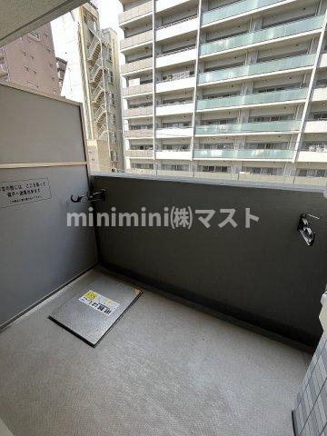 エスリード江戸堀のバルコニー