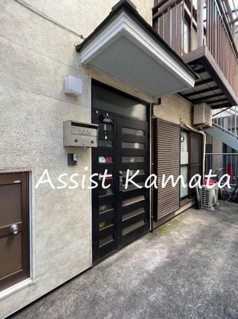 新蒲田３丁目戸建（27-5）の玄関