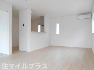 【居間・リビング】 | 矢吹町一本木新築一戸建て7棟 | 使いやすいリビングです