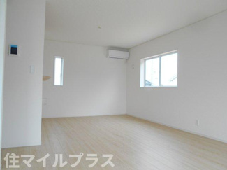 【居間・リビング】 | 矢吹町一本木新築一戸建て7棟 | ゆったりとしたリビングです