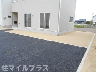 【庭】 | 矢吹町一本木新築一戸建て7棟 | 簡単な家庭菜園も楽しめるお庭です