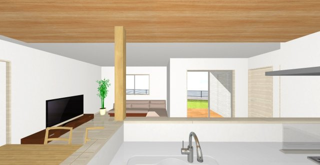 伊勢崎市宮前町Bの完成予想図|施工イメージ