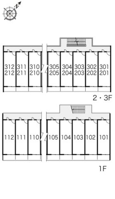 【区画図】 | レオパレスヴァンⅡ