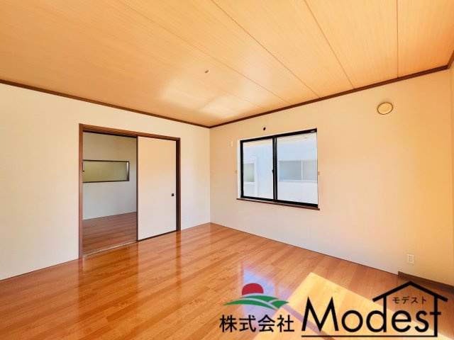前橋市昭和町三丁目の居間・リビング|ご家族も自然と集まる空間に♪