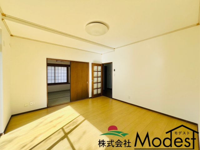 前橋市田口町の居間・リビング|ご家族も自然と集まるリビング♪