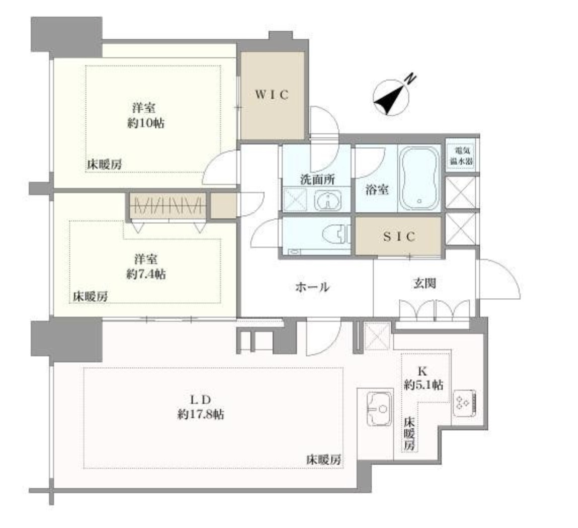 ★仲介手数料無料★ラ・トゥール千代田（皇居・日本武道館の緑を望む眺望）