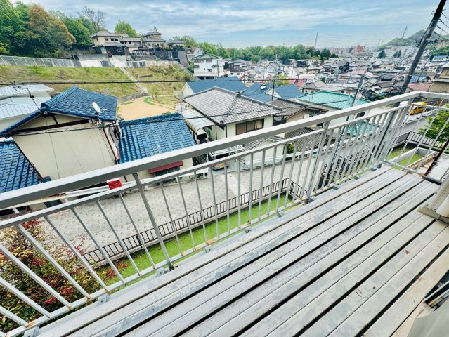藤ヶ台戸建てのバルコニー