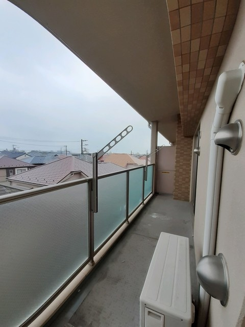 カーサ・アネーロのバルコニー