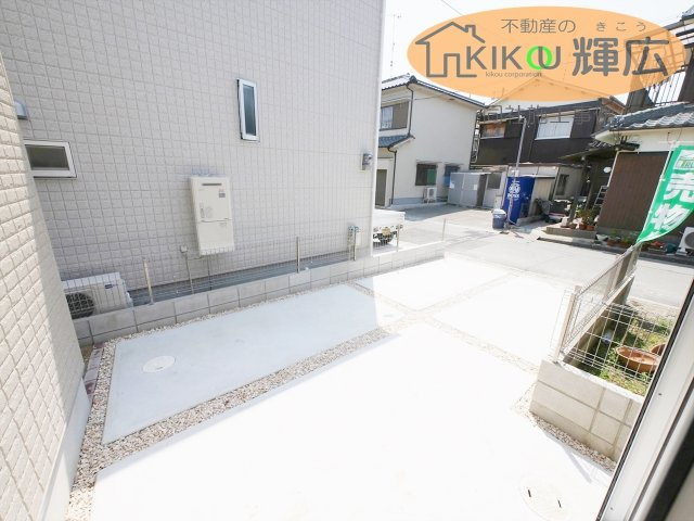 加古川市東神吉町西井ノ口1期（全1）新築の庭|同社施工例です。