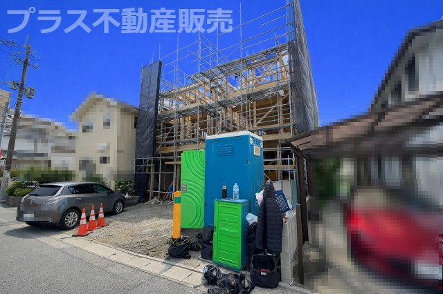 【外観】 | 大野城市雑餉隈町2丁目1期　1号棟（全2棟）【仲介手数料無料・0円】 | 建築中の物件は、お近くのモデルハウスも一緒にご覧頂けます。