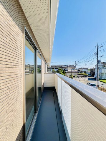 高崎市下豊岡町のバルコニー|日当たりも良好なバルコニー♪