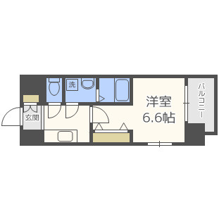 【間取り】 | エスリード谷町六丁目 | エスリード谷町六丁目　間取り