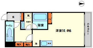 【間取り】 | レジェンドール心斎橋EAST | レジェンドール心斎橋EAST　間取り