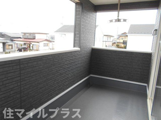 【バルコニー】 | 矢吹町一本木新築一戸建て7棟 | バルコニーからの眺めを楽しみながら食事をしませんか