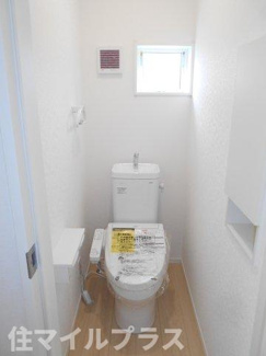 【トイレ】 | 矢吹町一本木新築一戸建て7棟 | トイレもきれいです