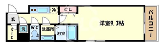 【間取り】 | アーバンフラッツ心斎橋 | La Douceur心斎橋（ラドゥセール心斎橋）　広々とした室内