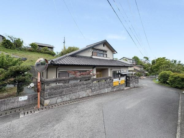 上宗方　中古の前面道路含む現地写真|※土地面積は分筆後、多少面積の増減可能性があります。