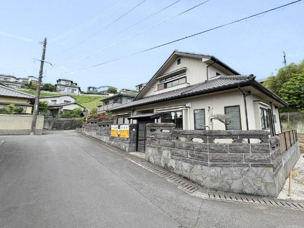 上宗方　中古の前面道路含む現地写真|※土地面積は分筆後、多少面積の増減可能性があります。