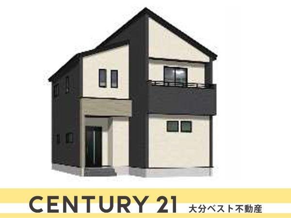 森町5期2号棟の完成予想図|※外観パースはイメージです。